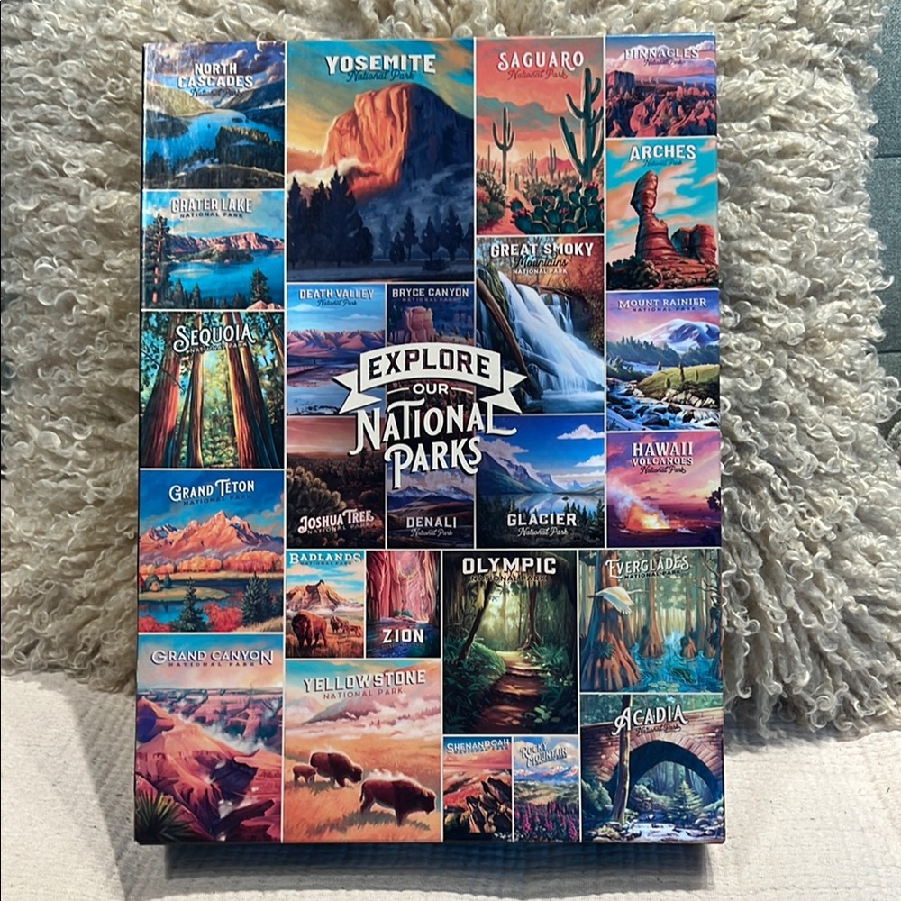 Lantern Press Explore Our National Parks Puzzle 1000 piece